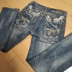 Red Pepper デニム Y2K 刺繍 ジーンズ お兄系 サイズ30