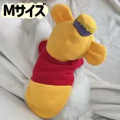 犬服猫服　ペット服　ペットウェア　ドッグウェア　裏起毛イエローMサイズ