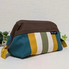 ガバっとワイヤーポーチ(11号帆布)