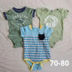 BABY GAP　carter's ロンパース ３点セット　男の子