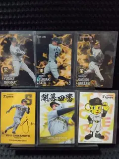 プロ野球チップスカード タイガース セット