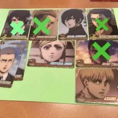 進撃の巨人　コレクターズカード　まとめ売り