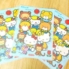 ❀サンリオ❀ハローキティ クリアファイル 3枚セット A4サイズ