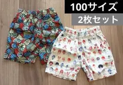 新品未使用★マーキーズハーフパンツ！100サイズ 2枚セットショートパンツ