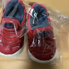 Nike 赤 スリッポン キッズシューズ　ダイナモフリー