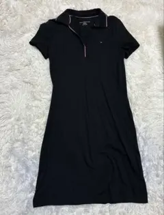 TOMMY HILFIGER ブラックミニワンピース XS