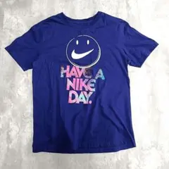 海外企画 NIKE スマイリー スウッシュ ビッグロゴ Tシャツ サイズM