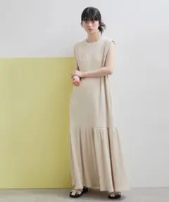 ADAM ET ROPE フォルムローカットワンピース