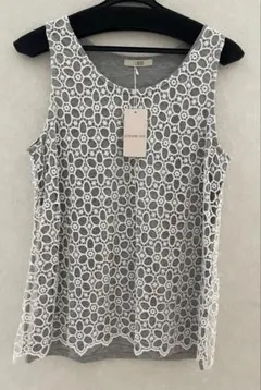 KATHARINE ROSS レース ノースリーブ カットソー Mのサムネイル