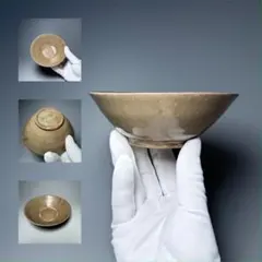 古美術 朝鮮古陶磁器 高麗青磁 陽刻文 板仏 古作 時代物 極上品 初だし品 a36 福岡の古美術 朝鮮美術 買取 | 骨董品・美術品の高価査定・出張買取