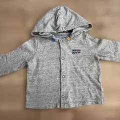 MIKI HOUSE 薄手　パーカー　80センチ