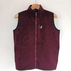光沢✨CAMP7 ファー付きダウンベスト M 黒 お兄系 Y2K 平成 グランジ