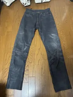 KUSHITANI クシタニ エクスプローラージーンズ W33 本革 洗濯可