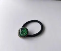 ドーム型ヘアゴム　異世界の煌めきを纏ったヘアゴム