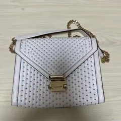 MICHEAL KORS マイケルコース ショルダーバッグ 白