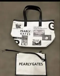 PEARLY GATES トートバッグ ポーチ付きのサムネイル