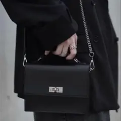 DEVICE メタル チェーン ショルダーバッグ 2way スクエアのサムネイル