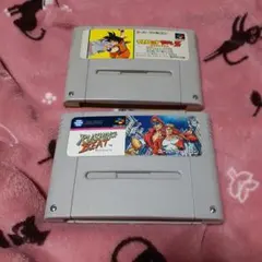 スーパーファミコンソフト　ラッシングビートとドラゴンボールZ