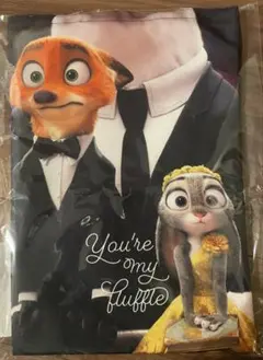 ズートピア2 トートバッグ オーマイカフェ タキシード ニック ジュディ