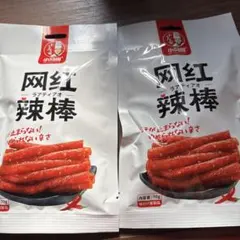 小马哥 小馬哥 网红辣棒 网紅辣棒 辣条ラーティアオ ラアティアオ 70gX2袋のサムネイル