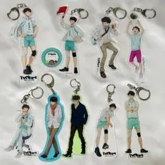 ハイキュー!! 及川徹 アクリルキーホルダー 9点