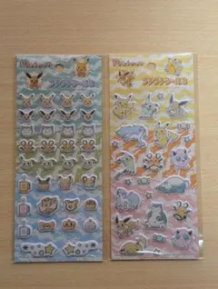 ポケモン プチプチシール3 シール 2枚セット