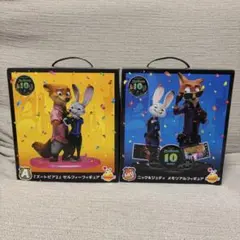 ズートピア 一番くじ ニック＆ジュディ メモリアルフィギュア ラスト