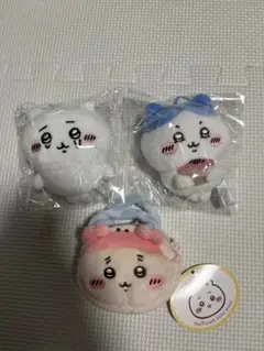 ちいかわ　ハチワレ　古本屋　かに　ポーチ