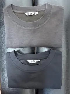 UNIQLO U エアリズムコットンオーバーサイズT 2枚セット XL