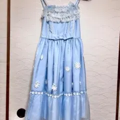Angelic Pretty☆ケミカルレースの花デザインジャンパースカート