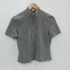 値下◎10.24◎S88P◎トラサルディ◎カットソー◎ジップアップ◎40