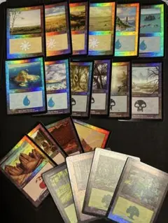 MTG 英語 基本地形 基本土地 全コンプリート 3ED〜LCI コレクション向