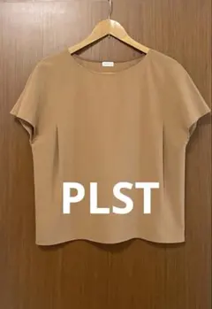 PLST プラステ ベージュ ドルマンスリーブ 半袖 ブラウス カットソーのサムネイル