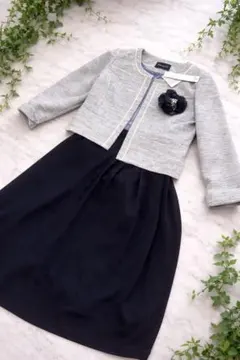 【新品未使用／美品】 卒業式・入学式 フォーマルスーツセット11号40サイズ