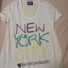 JUNK FOOD NEW YORK CITY Tシャツ ホワイト 海外ガール