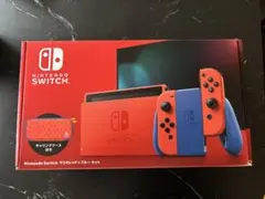 任天堂スイッチ　マリオレッド×ブルー　本体