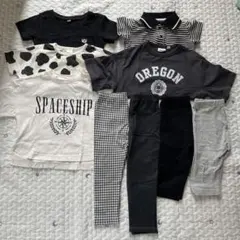 【90cm】男の子 女の子 半袖 レギンス 9点 まとめ売り