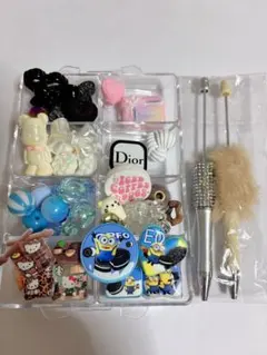 カスタムボールペンセットビーズパーツ