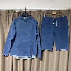 【美品】BEAMS セットアップ　フーディとショートパンツセットのサムネイル