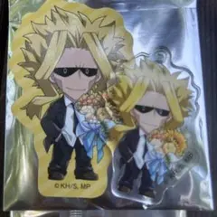 ヒロアカ　GIGOコラボ　オールマイト　アクリルチャーム　ステッカー