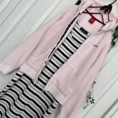 《Tommy girl》トミーガール S ボアパーカー フーディー ピンク