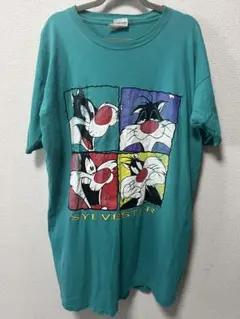 【ヴィンテージ】ルーニー・テューンズ シルベスター ビッグ Tシャツ　USA製