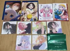 小林さんちのメイドラゴン 色紙 他 劇場特典