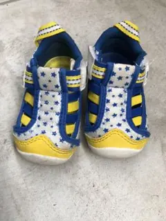 IFME イフミー サンダル 12cm 星柄 ブルー