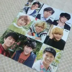 MYOJO 厚紙ピンナップ　　キスマイ、ジャニスト、NEWS