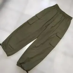 新品・未使用　GU　ジーユー　カーゴパンツ　S　ワークパンツ　カーキ　オリーブ