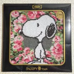 FEILER　フェイラー　タオルハンカチ　スヌーピー　花柄　約25cmのサムネイル
