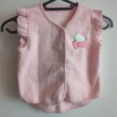 ハローキティ ベビーベスト ピンク