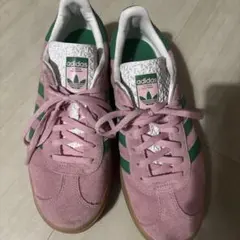 adidas Gazelle ピンク/グリーン