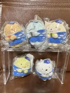 レア！新品未開封 すみっコぐらし はま寿司限定 てのりぬいぐるみ 全5